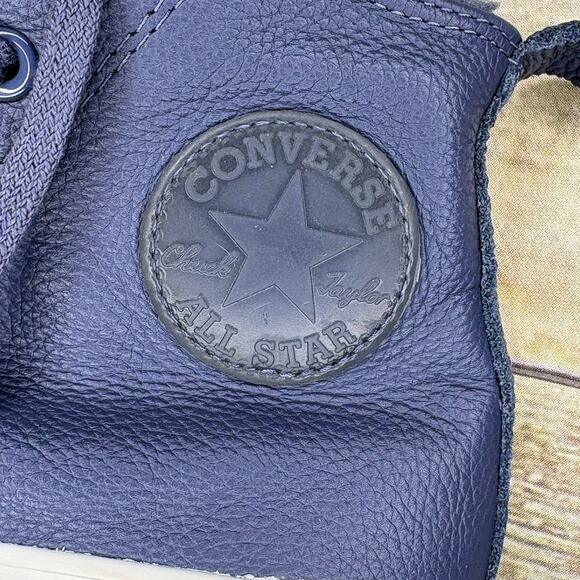 Converse Run Star Hike Hi Leather Sherpa Cozy Blue Unisex Sneakers M/7.5 W/9 - Picture 5 of 8